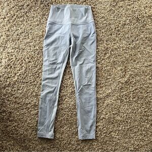 Lululemon sky blue leggings size 4